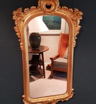 Superb Victorian Timber Gilt Mirror