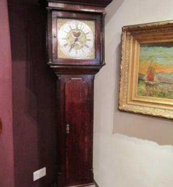Small Mid Georgian Yorkshire Cottage Longcase Clock