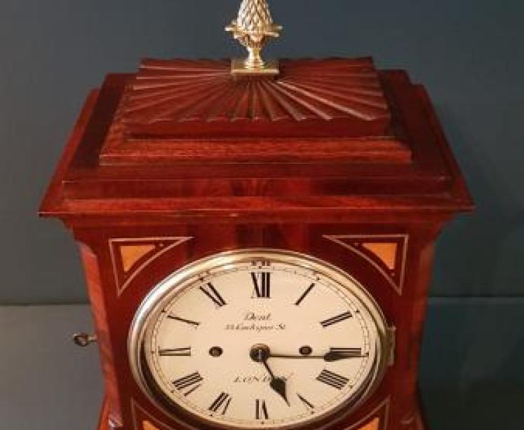 Antique Dent London Double Fusee Bracket Clock - Image 4