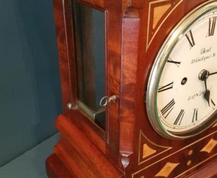 Antique Dent London Double Fusee Bracket Clock - Image 7