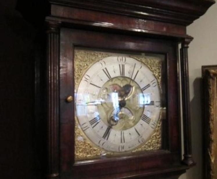 Small Mid Georgian Yorkshire Cottage Longcase Clock - Image 3