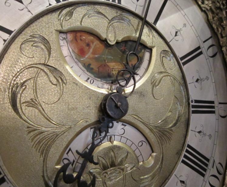 Small Mid Georgian Yorkshire Cottage Longcase Clock - Image 5