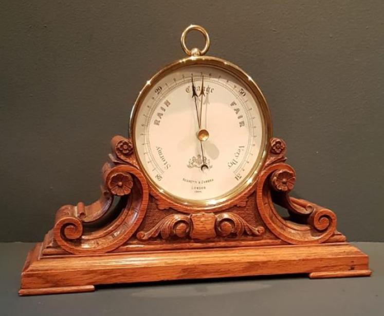 Victorian Negretti and Zambra Barometer - Image 1