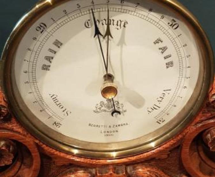 Victorian Negretti and Zambra Barometer - Image 2