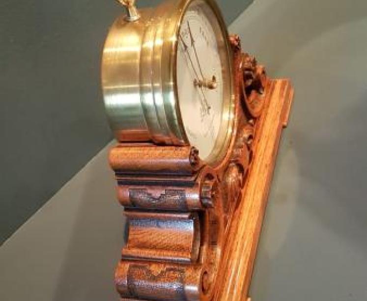 Victorian Negretti and Zambra Barometer - Image 7