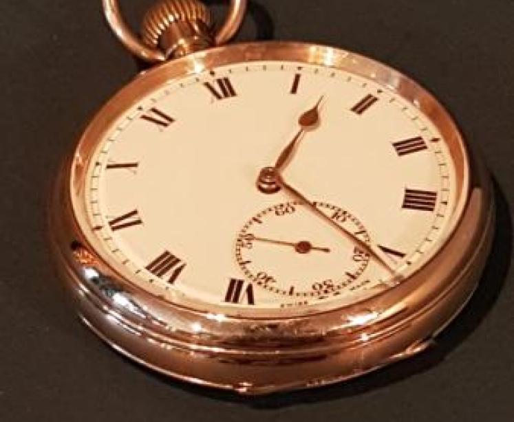 Antique 9ct Gold Swiss Pocket Watch - Image 7