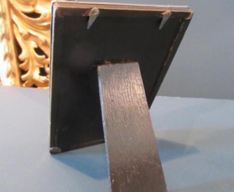 George V Period Silver Engraved Photo Frame - Image 4