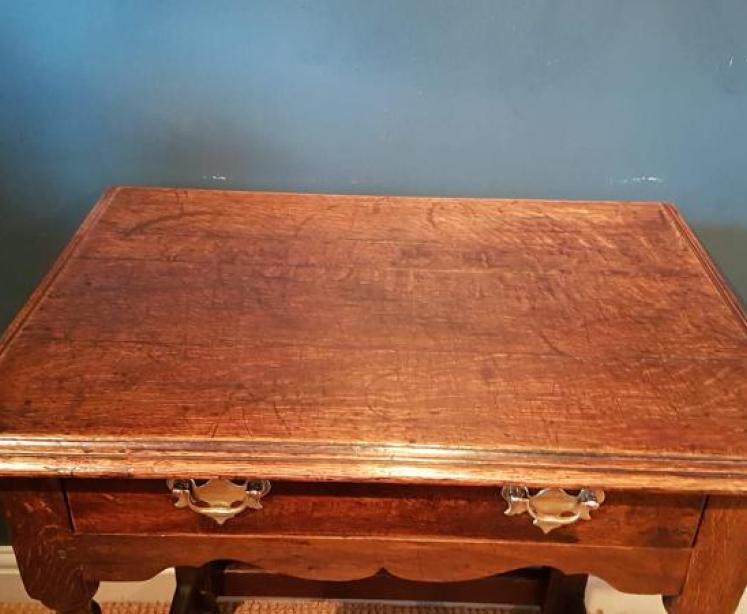 George II Oak Side Table  - Image 2