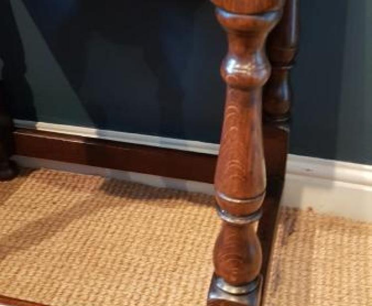 George II Oak Side Table  - Image 3