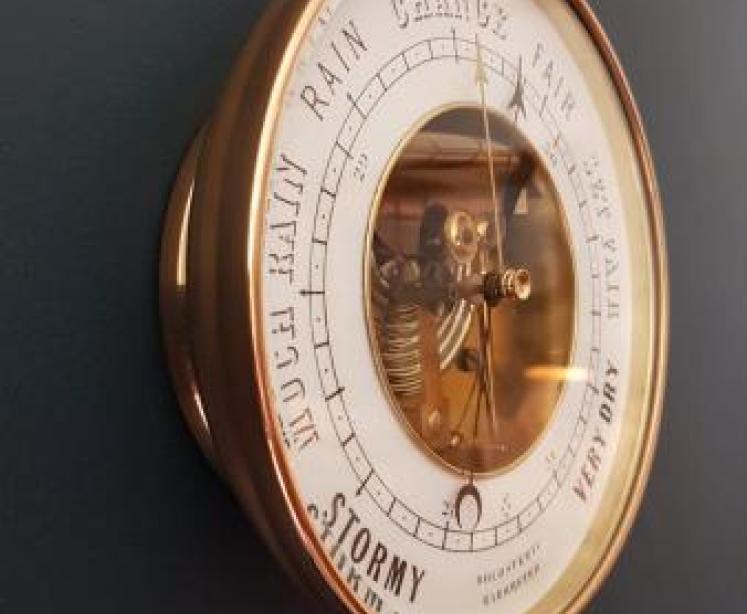 Victorian Skeletonised Marine Barometer - Image 4