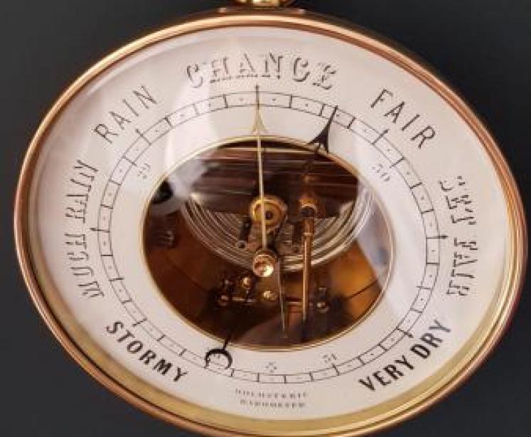 Victorian Skeletonised Marine Barometer - Image 6