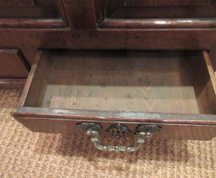 Small George II Period Oak Coffer Bach - Image 7