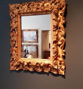 Victorian Timber Gilt Mirror
