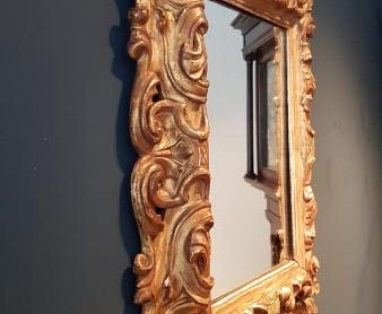 Victorian Timber Gilt Mirror - Image 2