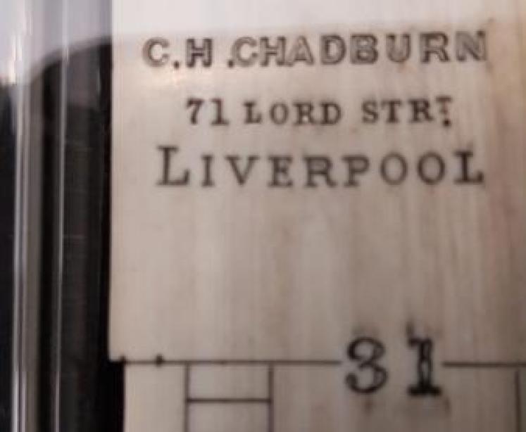 Fine Quality Victorian Mahogany Stick Barometer - Image 6