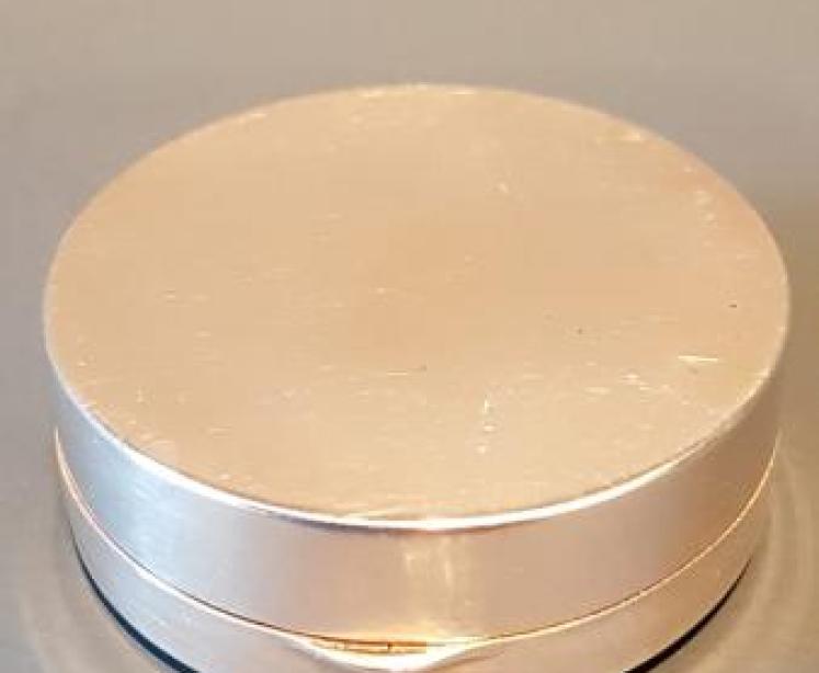 George V Silver Engine Turned Enamel Table Box - Image 2