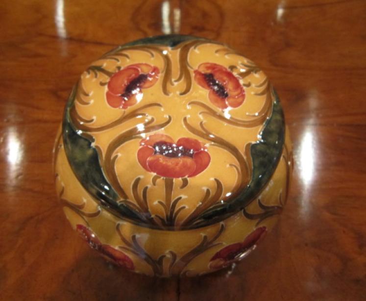 McIntrye Moorcroft Florian Screw Top Lidded Jar - Image 3