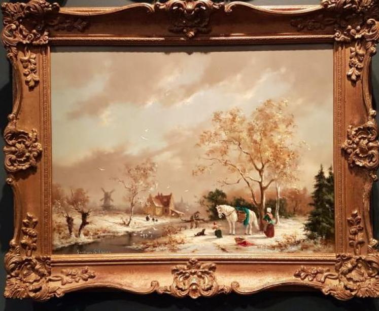 Superb Pair of Oils on Board By Gudrun Sibbons - Image 2