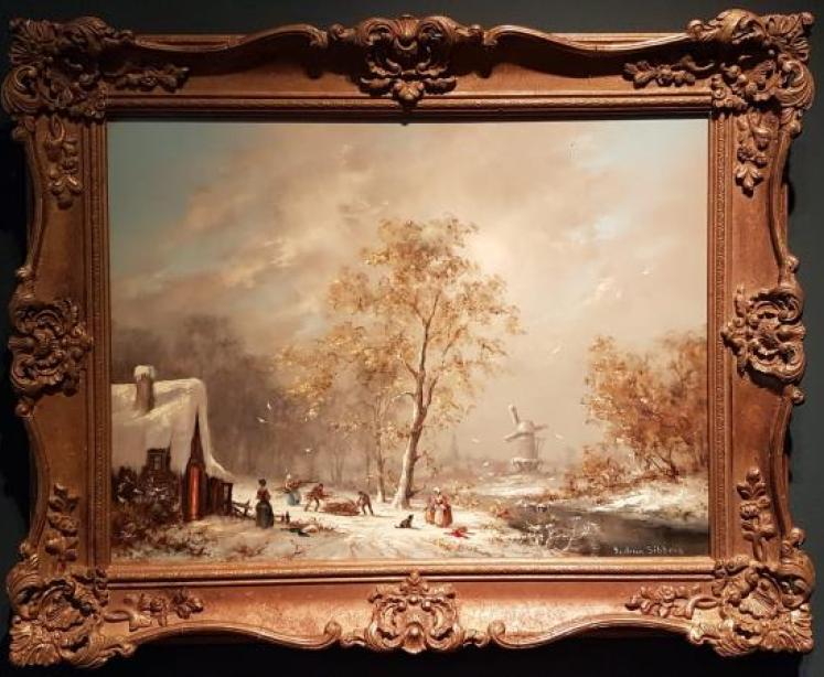 Superb Pair of Oils on Board By Gudrun Sibbons - Image 3