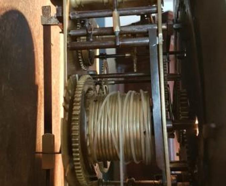 Superb George I Walnut & Marquetry Longcase Clock - Image 7