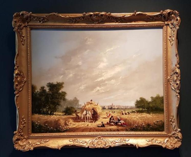 Outstanding Oil on Canvas by Gudrun Sibbons - Image 1