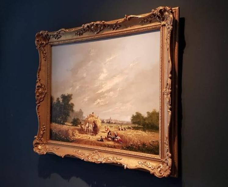 Outstanding Oil on Canvas by Gudrun Sibbons - Image 3