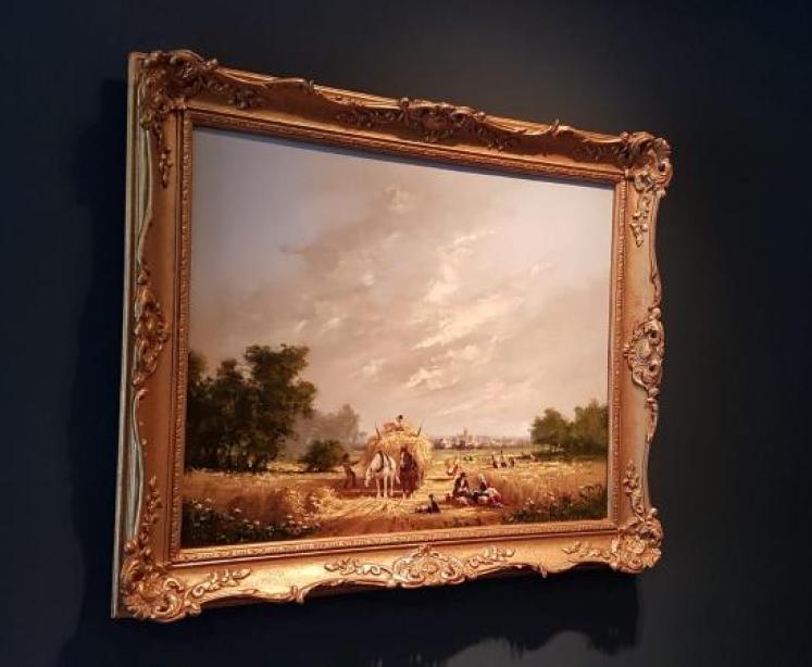 Outstanding Oil on Canvas by Gudrun Sibbons - Image 7