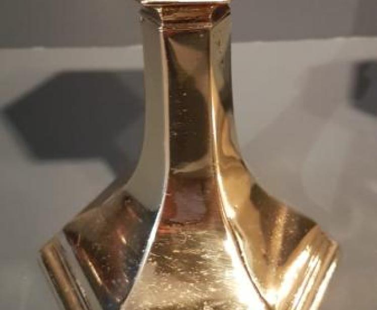 Pair of Mid Victorian Cast Candlesticks - Image 5