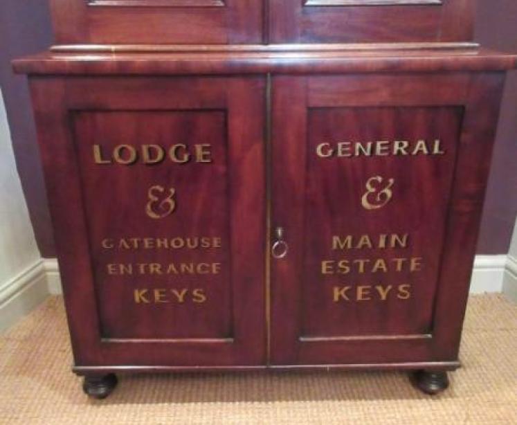 Fine Antique Mahogany Estate Double Cupboard - Image 2