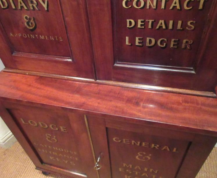 Fine Antique Mahogany Estate Double Cupboard - Image 4