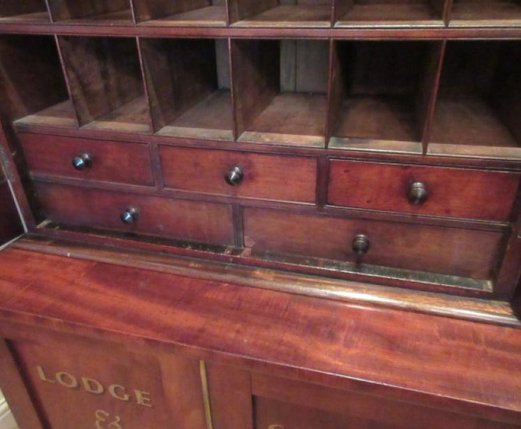 Fine Antique Mahogany Estate Double Cupboard - Image 6