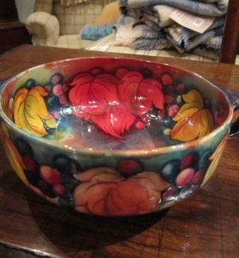 Moorcroft Autumn Leaves & Berries Bowl
