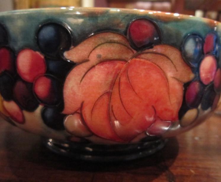 Moorcroft Autumn Leaves & Berries Bowl - Image 4