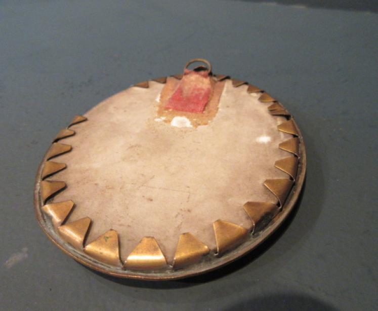 19th Century Oval Berlin Porcelain Miniature Plaque - Image 3