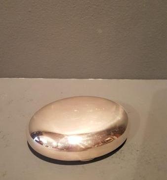 George V Silver Snuff Pebble