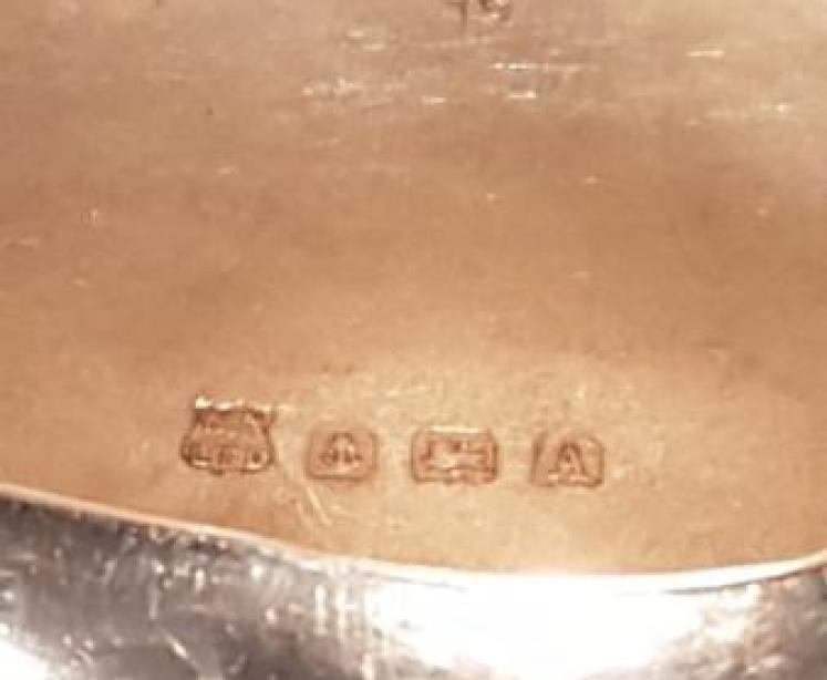 George V Silver Snuff Pebble - Image 3