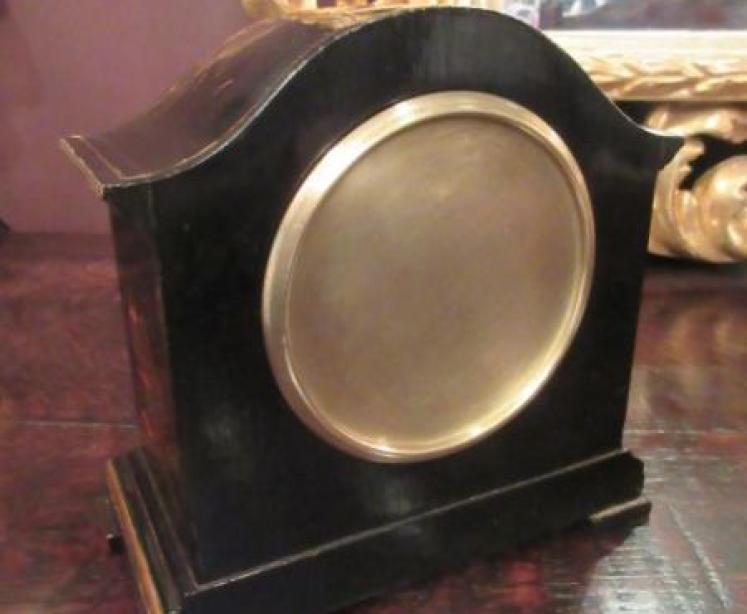 Superb Antique Chinioserie 8 Day Mantel Clock - Image 5