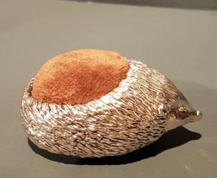 Silver Hedgehog Pin Cushion - Image 2