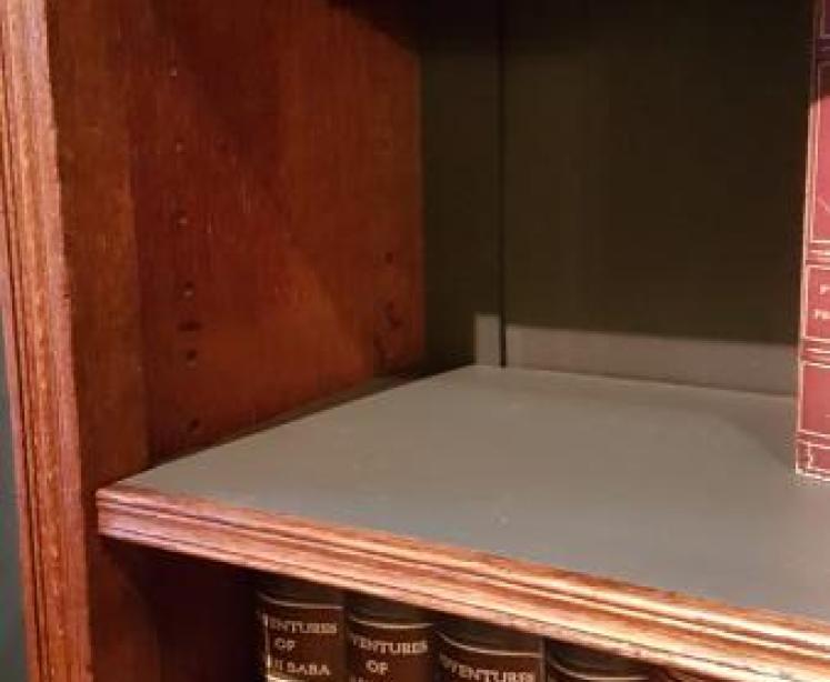 Superior Quality Victorian Oak Open Bookcase - Image 6