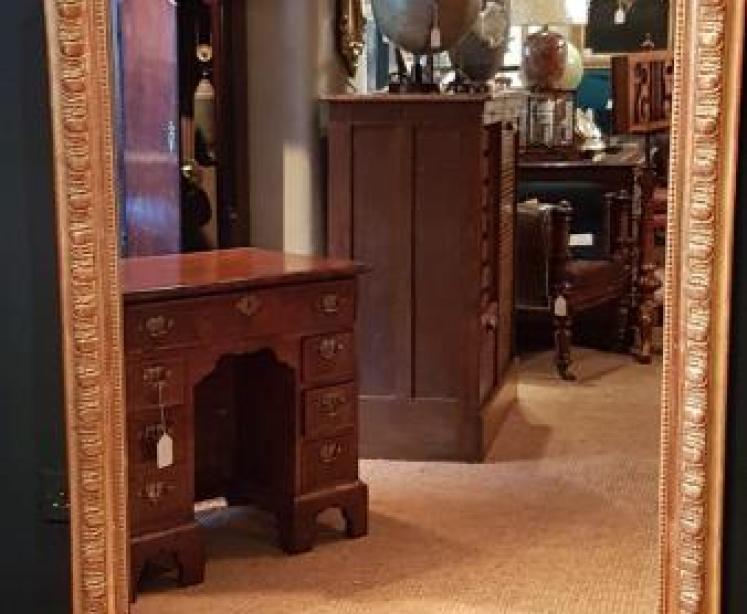 Superb Victorian Timber Gilt Mirror - Image 1