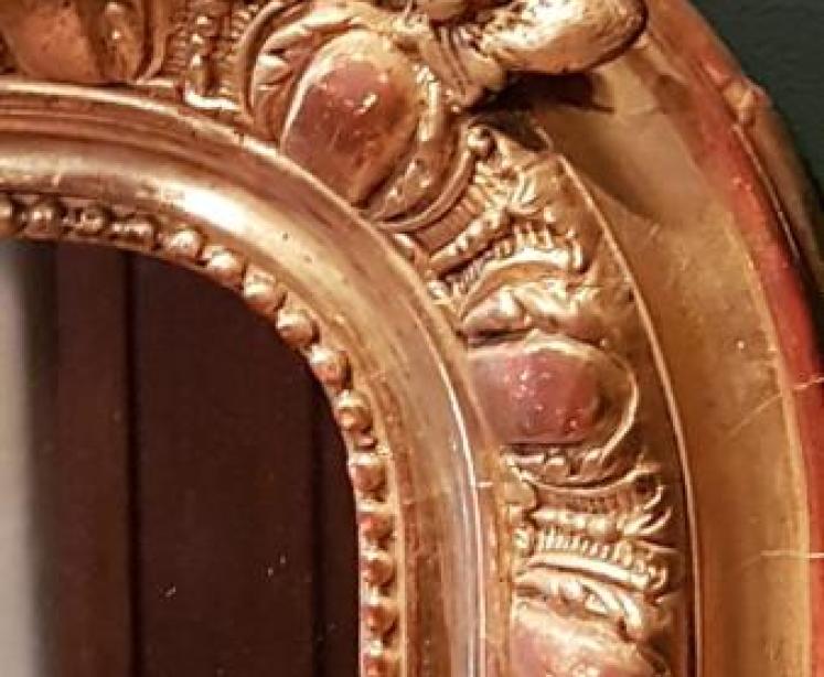 Superb Victorian Timber Gilt Mirror - Image 5