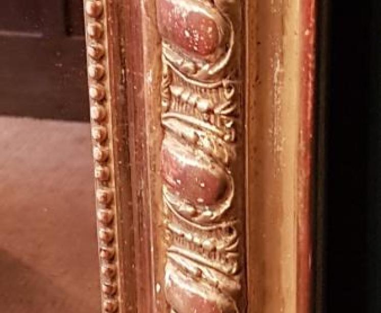 Superb Victorian Timber Gilt Mirror - Image 6