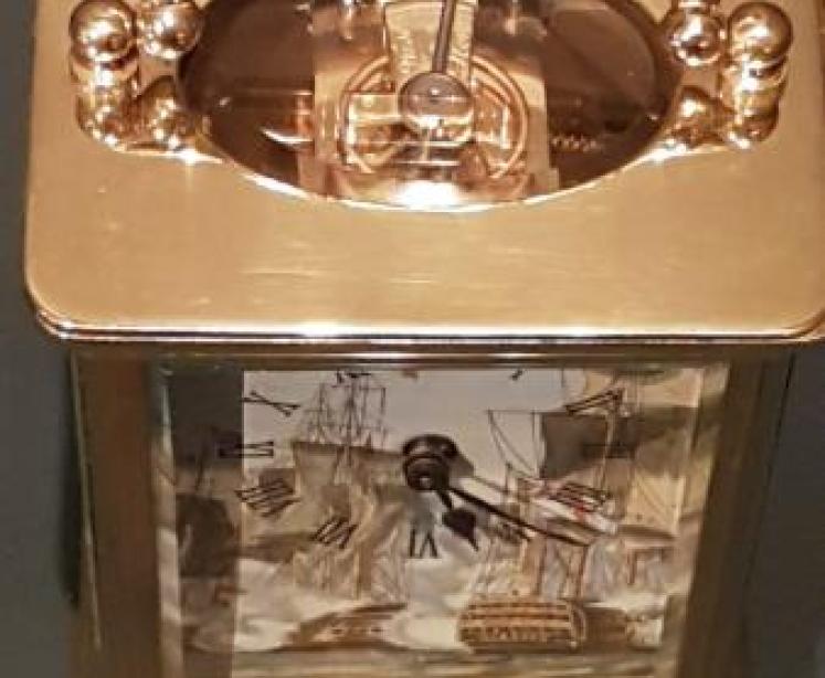 Victorian Carriage Clock With Enamelled Dial - Image 4