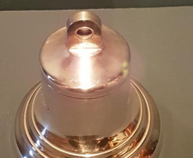 Large Edwardian Silver Bell Ink well - Image 5