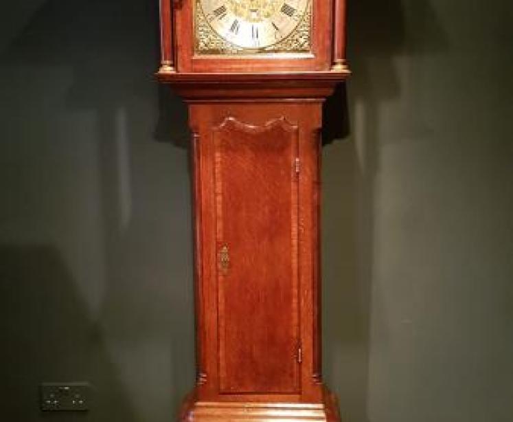Superb Shepley of Stockport 8 Day Longcase Clock - Image 1
