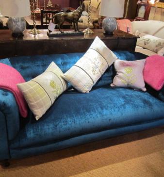 Fabulous Mid Victorian Upholstered Chesterfield