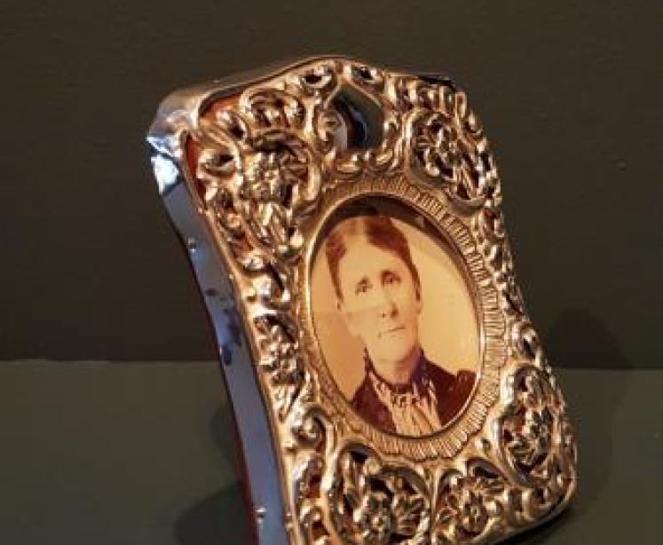 Edwardian Embossed Silver Photo Frame - Image 6