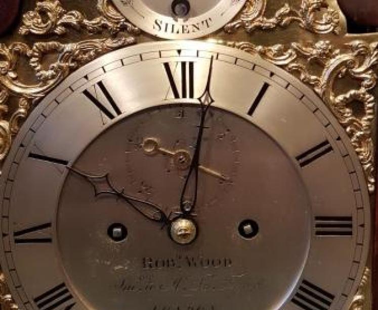 Fine George III Verge Double Fusee Bracket Clock - Image 2