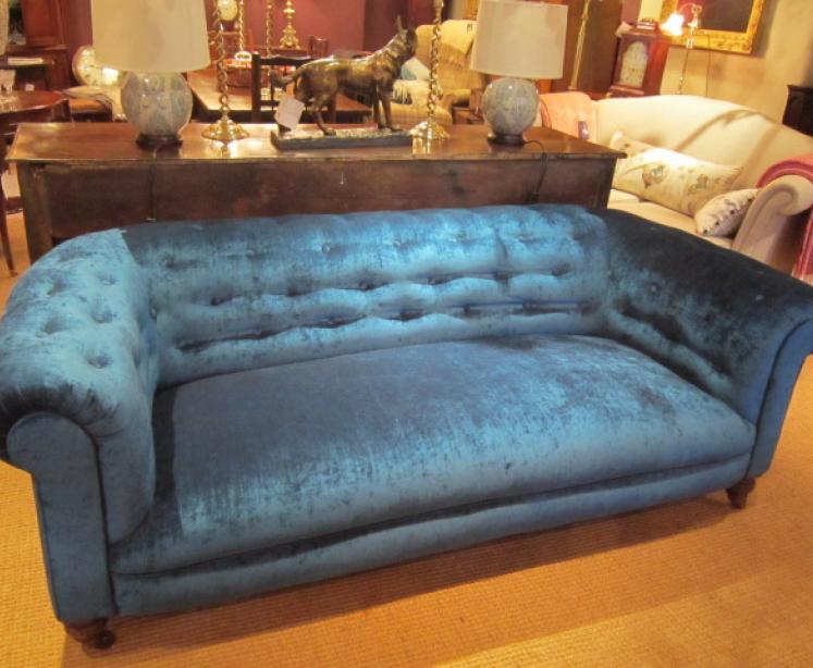 Fabulous Mid Victorian Upholstered Chesterfield - Image 2