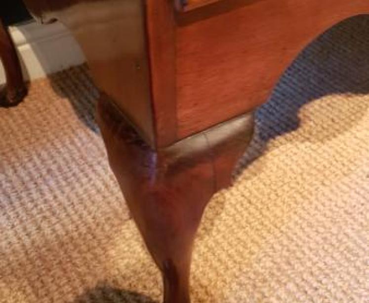 Fine George II Walnut Chest on Stand - Image 4